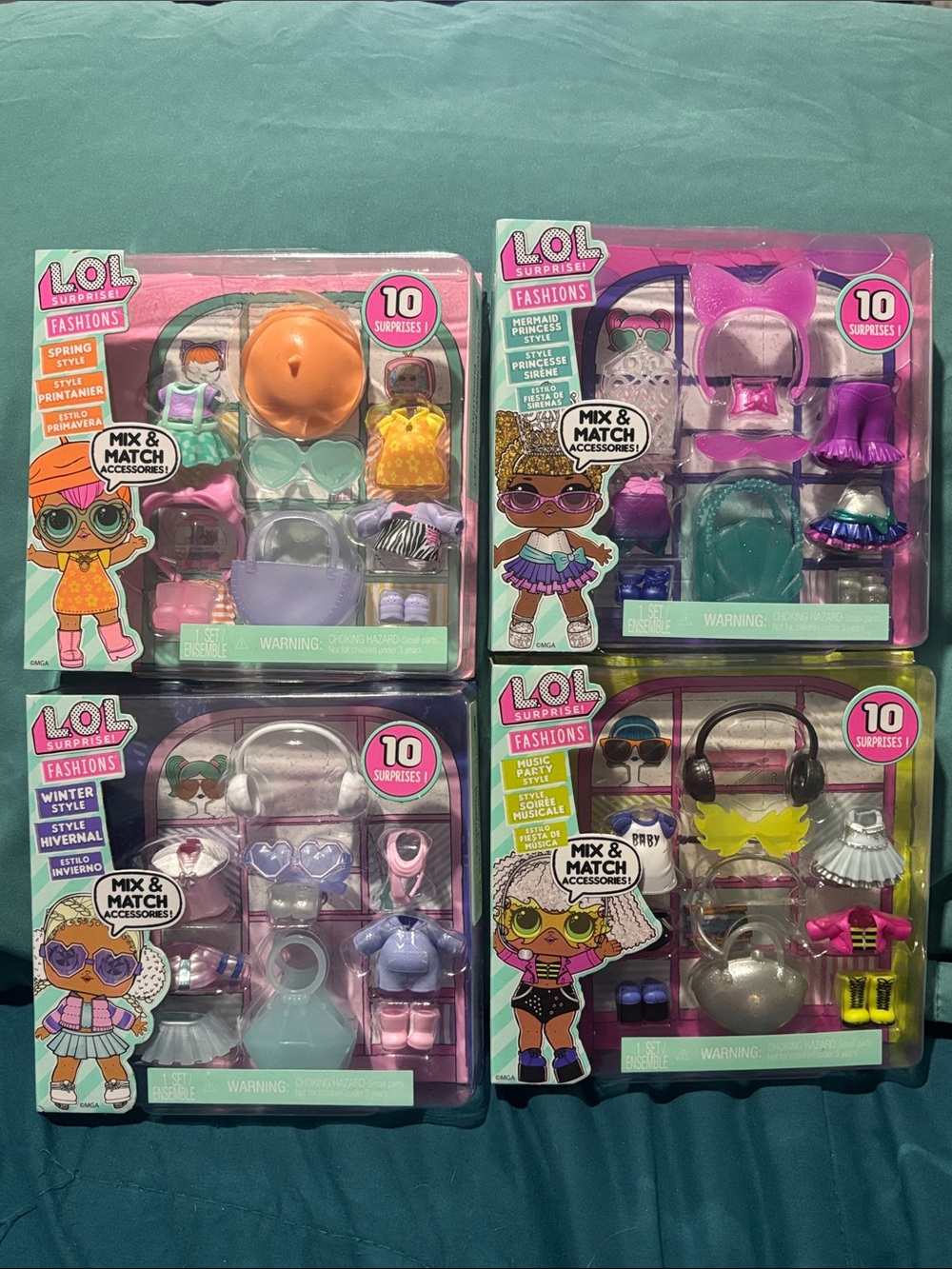 L.O.L. Surprise! Fashions Mix & Match Accessory Packs - Set of 4